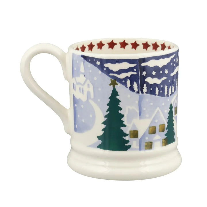 Christmas Icons Winter Village 1/2 Pint Mug