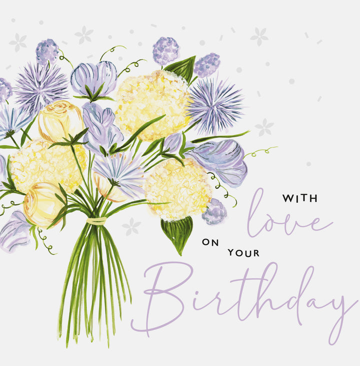 With Love On Your Birthday Card