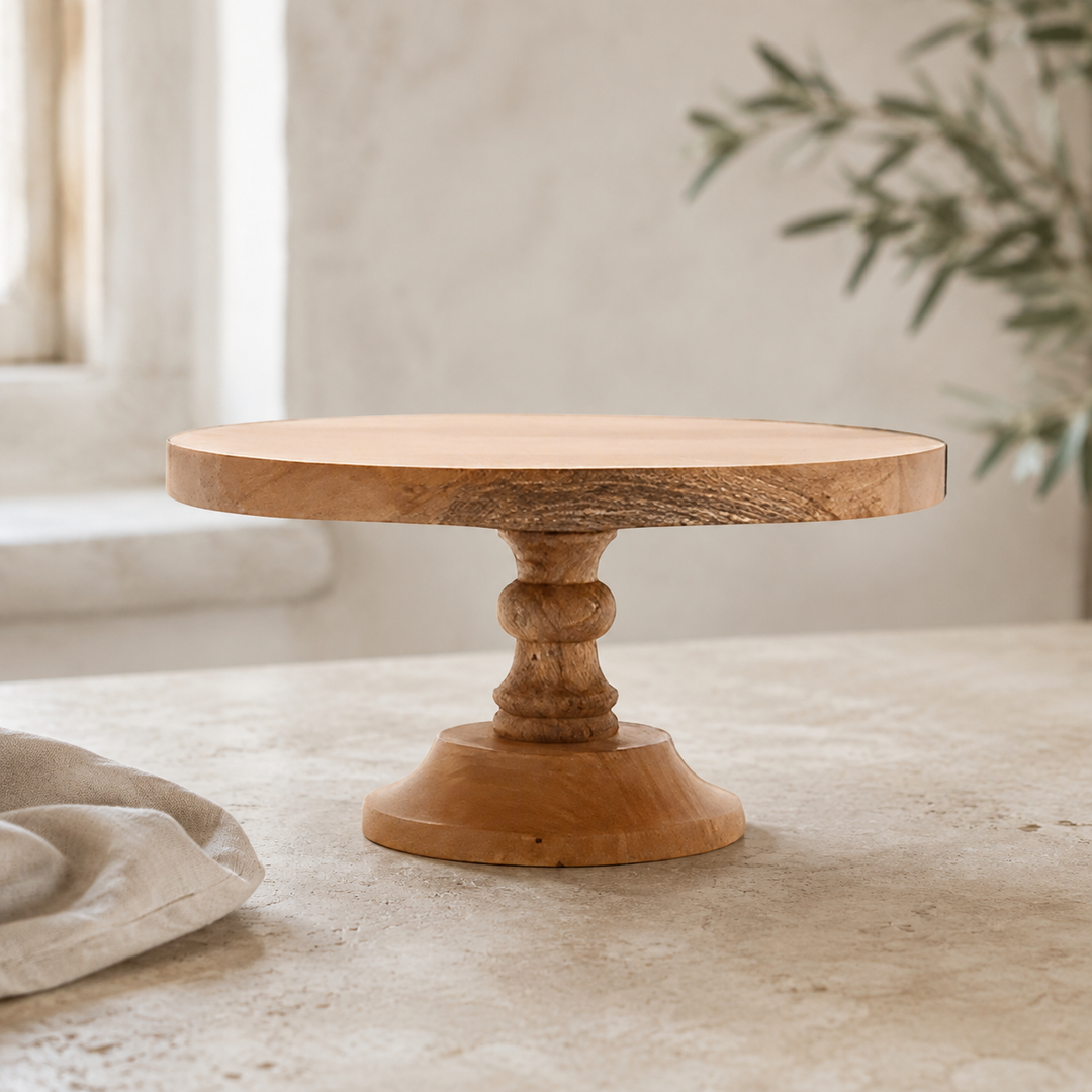 Wooden Cake Stand