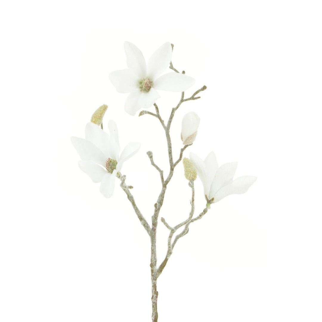 Frosty Magnolia Pick 45cm