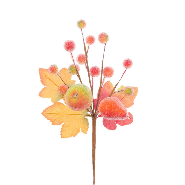Mixed Autumn Fruit Pick - 23cm