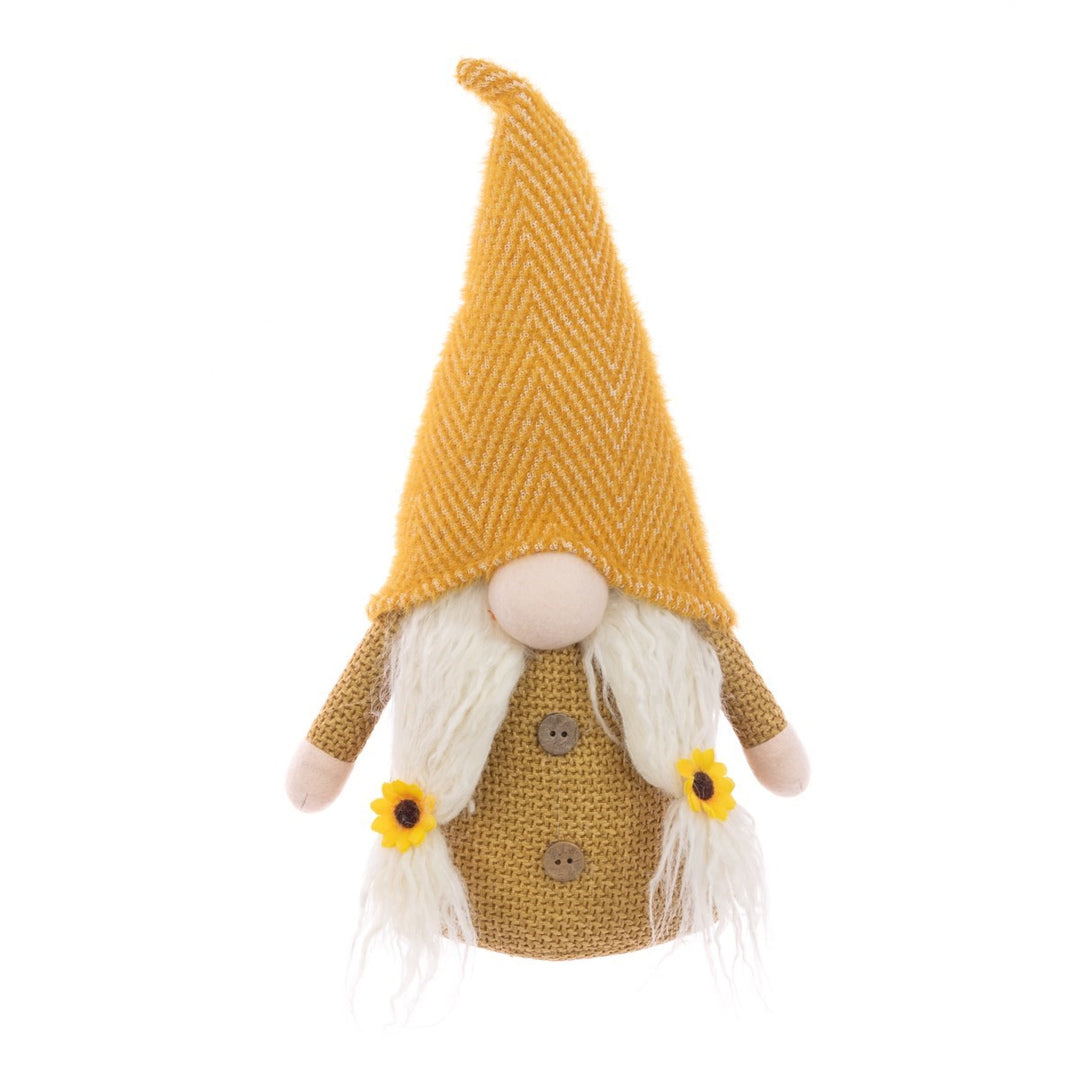 Autumn Mrs Gonk with Sunflower 23cm