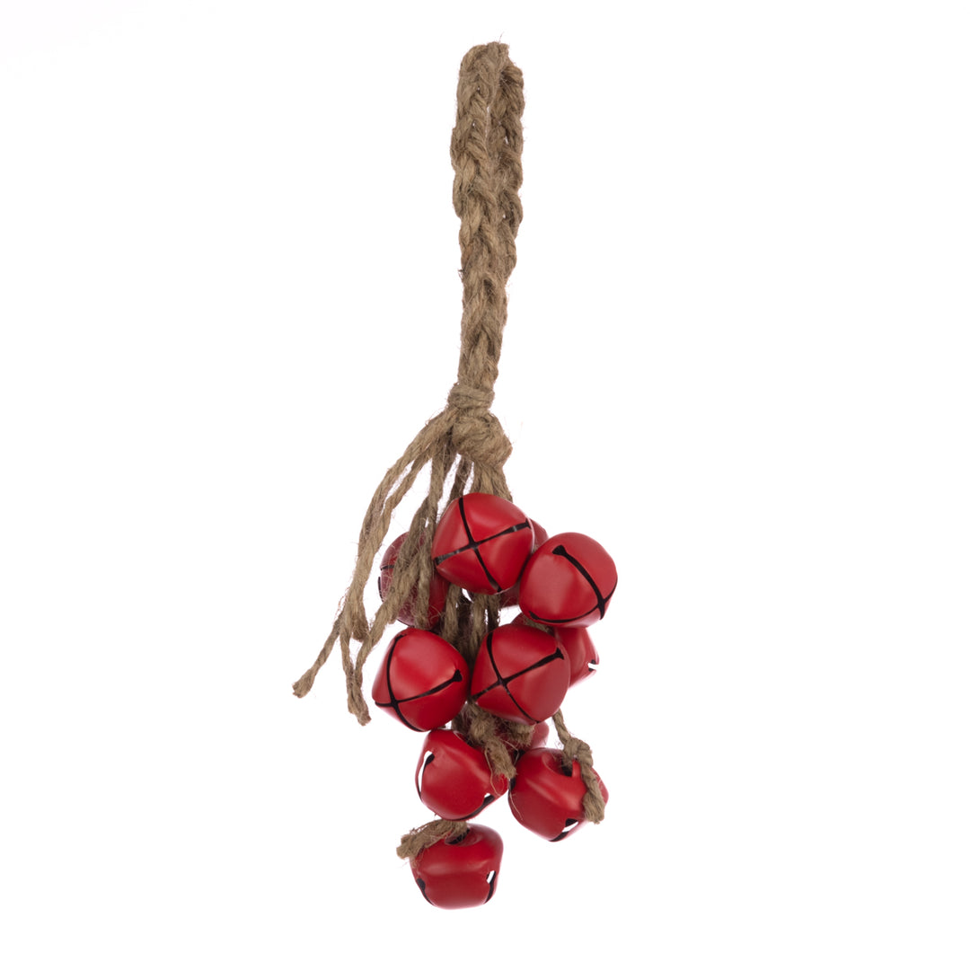 Red bunch of bells floral arrangement from Cornucopia Home and Gift, 21cm Christmas Floralsilk for holiday decor