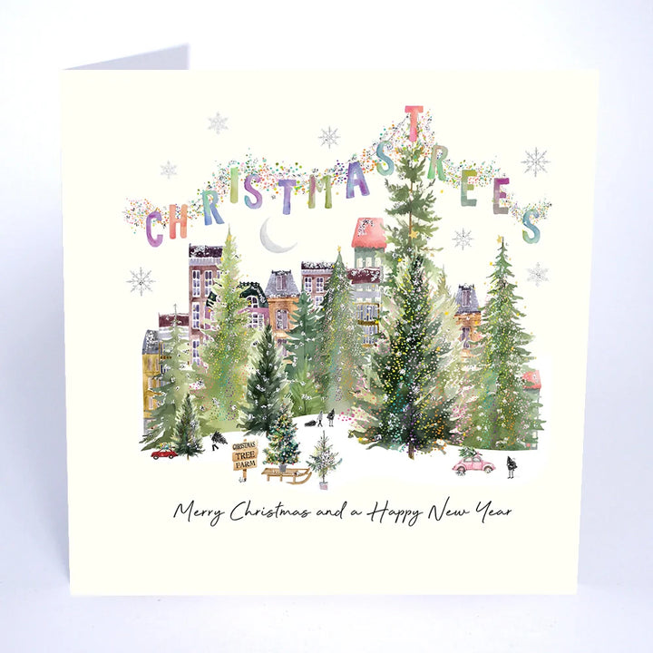 Merry Christmas and Happy New Year London Card