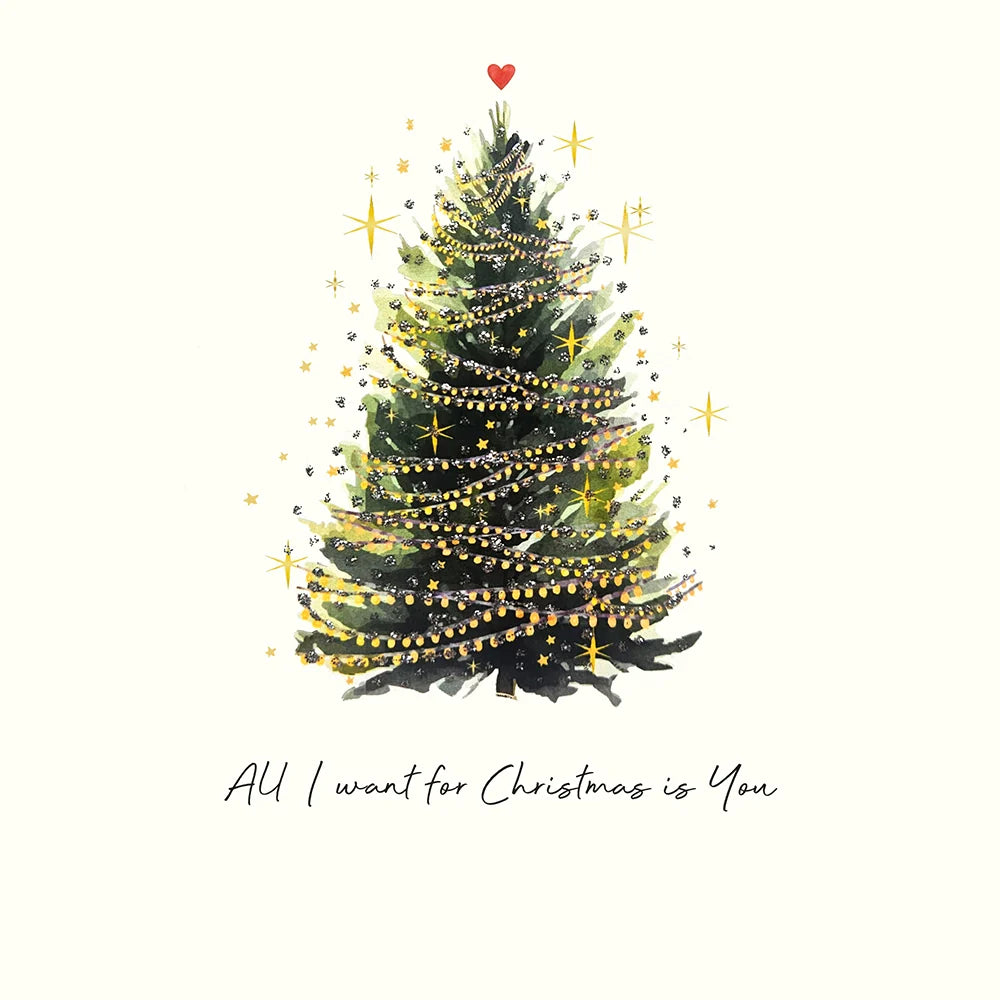 All I Want for Christmas Is You Card