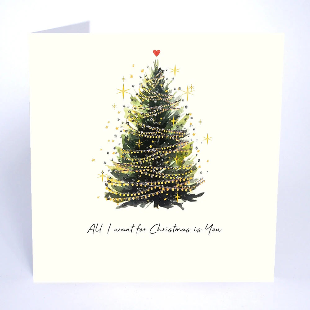 All I Want for Christmas Is You Card