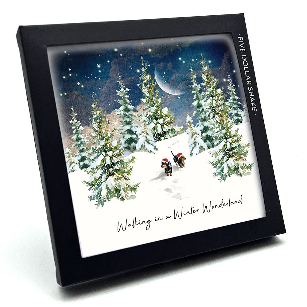 Winter Wonderland Dogs Box of 6 Christmas Cards