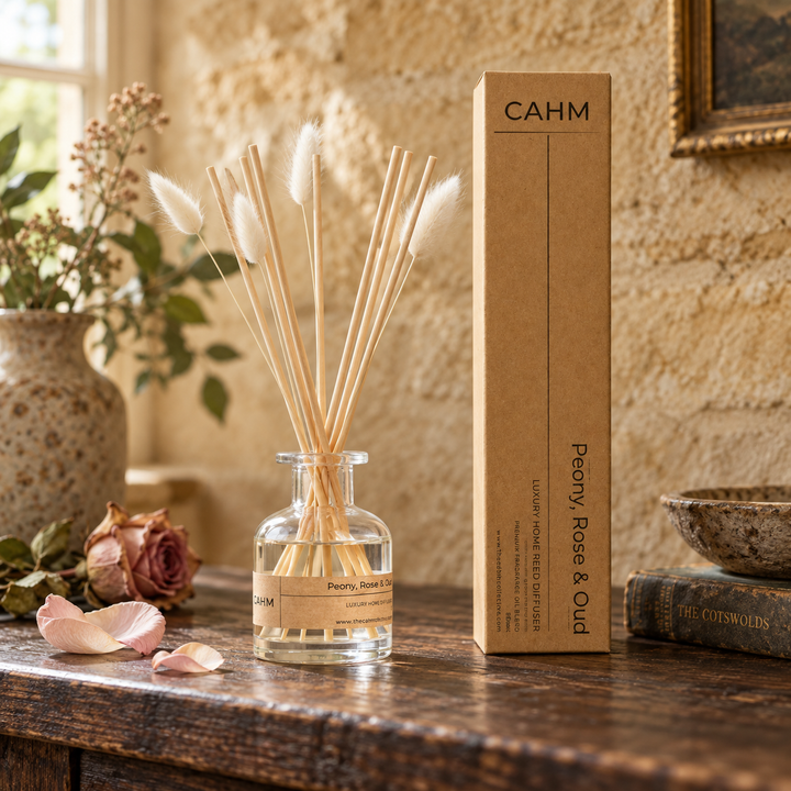 Peony, Rose &amp; Oud Reed Diffuser