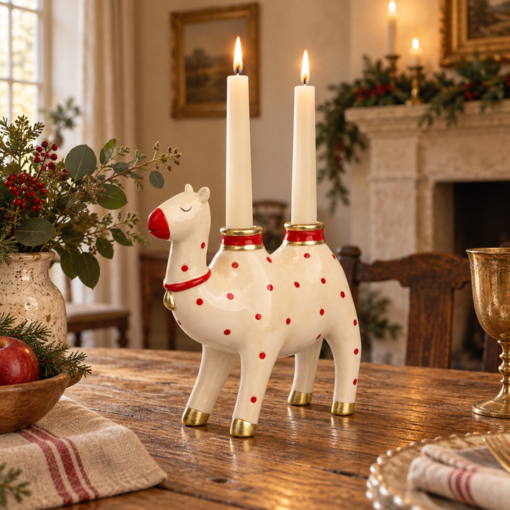 Clancy the Camel Candle Holder