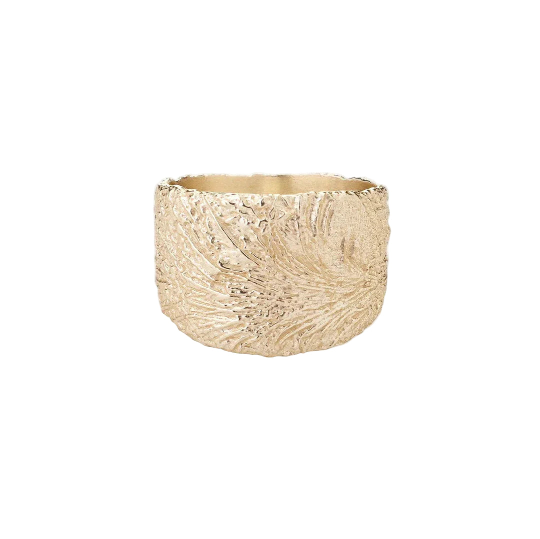 Gold Arctic Ring jewelry by Tutti & Co, featuring a sleek, modern design, ideal for stylish gift or personal accessory.