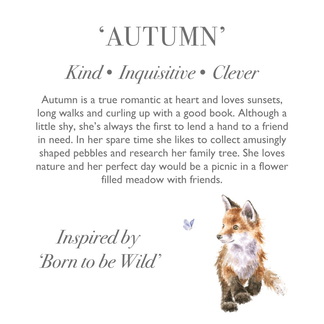 Fox Medium Plush Autumn