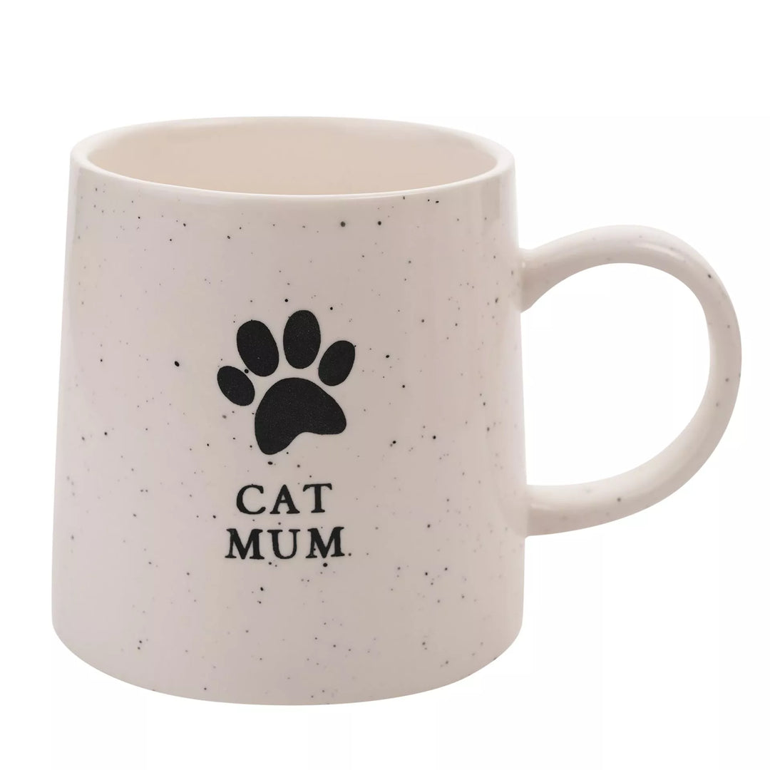 Widdop & Co Best of Breed Paw Prints Mug for Cat Mums featuring a paw print design, made by Cornucopia Home and Gift.