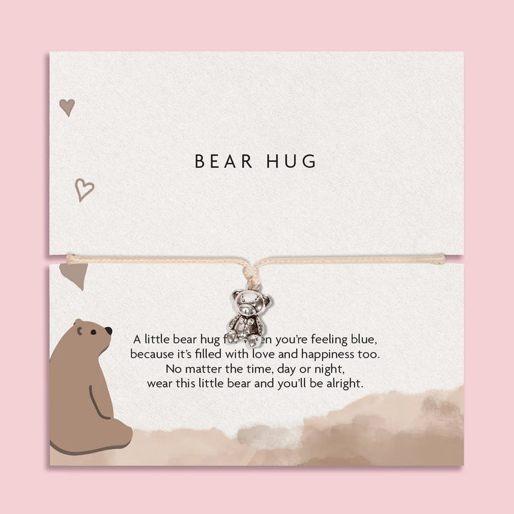 Bear Hug Wish Bracelet