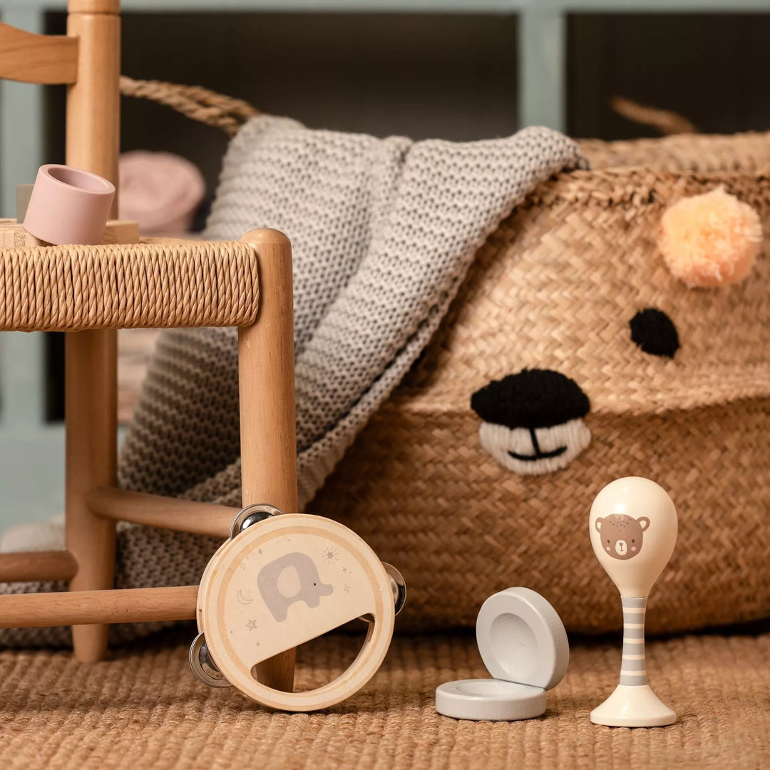 Wooden 3 Piece Music Set