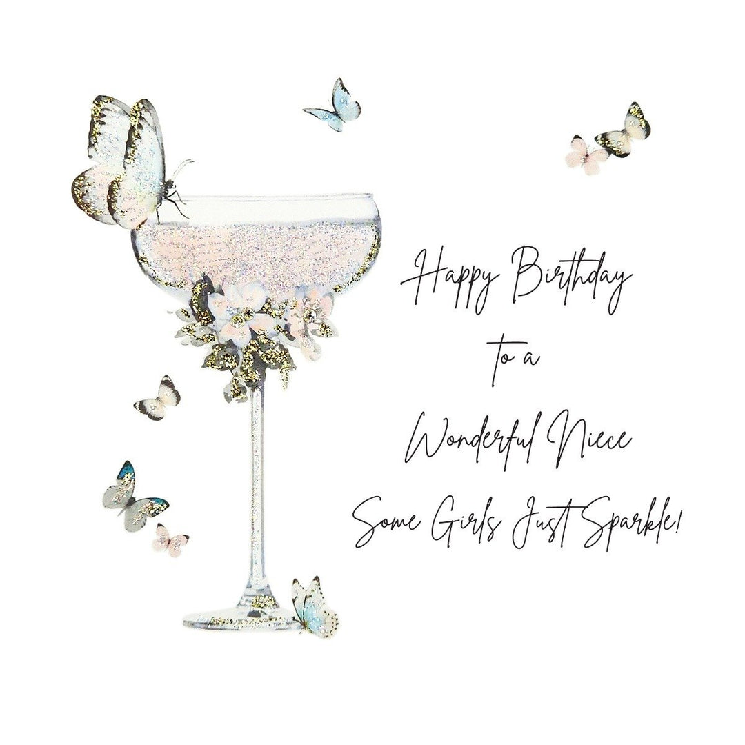 Colorful Niece birthday card from Five Dollar Shake by Cornucopia Home and Gift, featuring cheerful design and playful message.