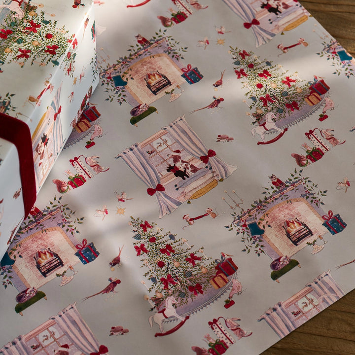 Cosy Christmas Roll Wrap - 10m