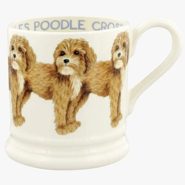 Emma Bridgewater Cavalier Poodle Cross 1/2 Pint Mug