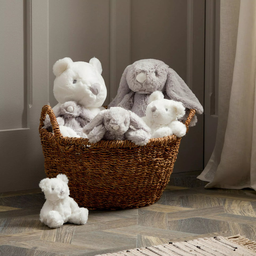 Grey Plush Rabbit