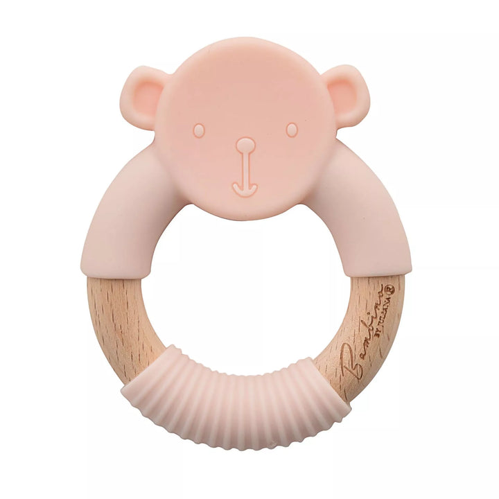 Pink Teddy Teether