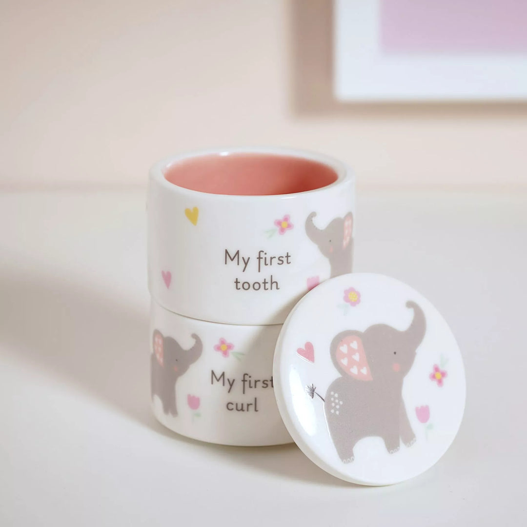 Hello Baby Tooth &amp; Curl Set - Girl