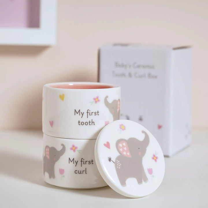 Hello Baby Tooth &amp; Curl Set - Girl