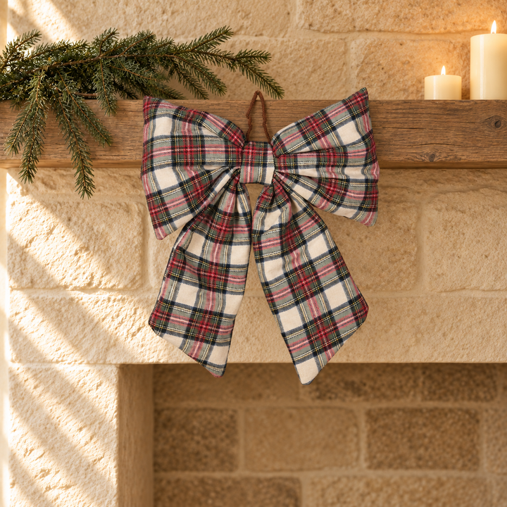 Tartan Plaid Bow