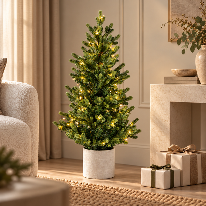 90cm - Pre Lit Christmas Tree