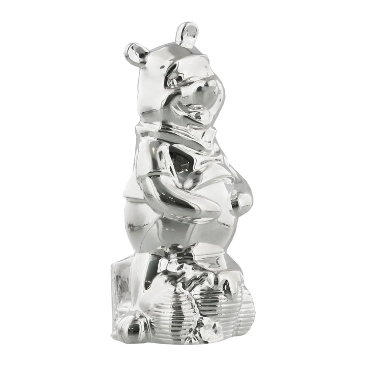 Silver Plated Disney Winnie The Pooh Money Box