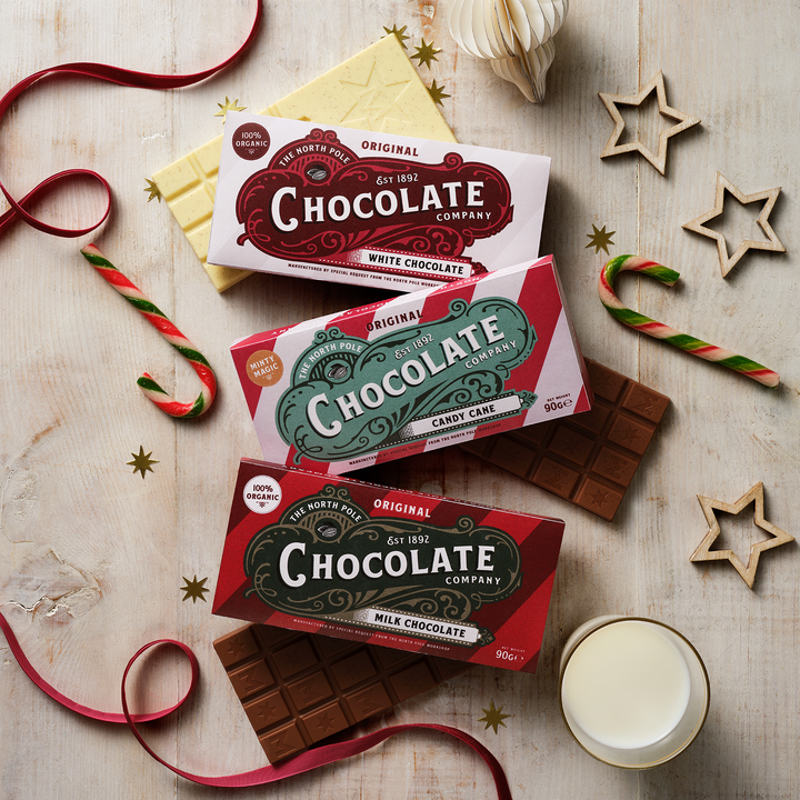 Organic Milk Chocolate Bar + Nice List Certificate