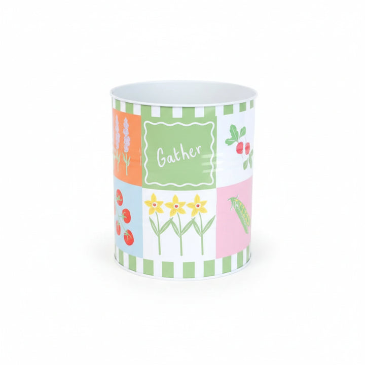 Spring Icons Recyclable Storage Tins - Large