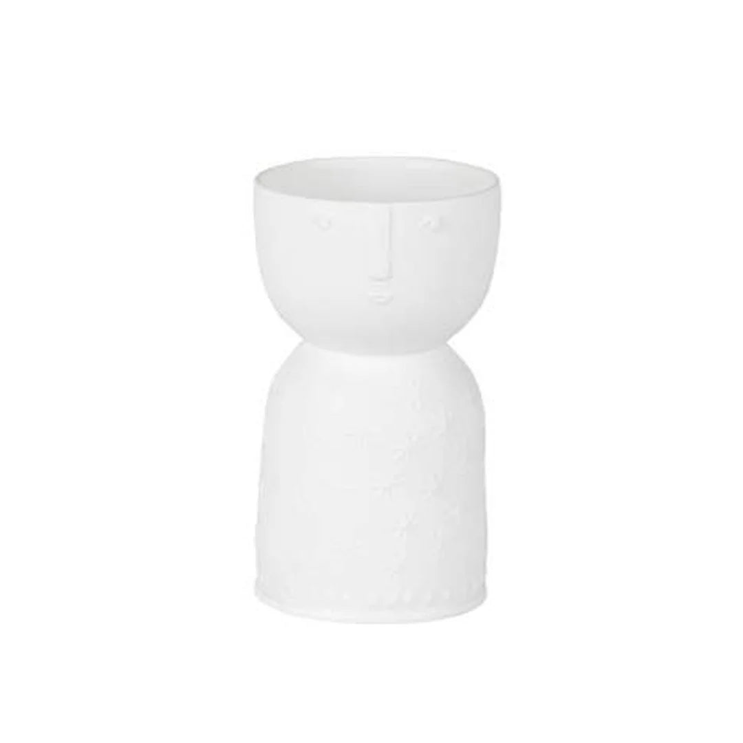 Cornucopia Home and Gift Radër flower vase with a sleek, modern design, showcasing vibrant flowers in a stylish container.