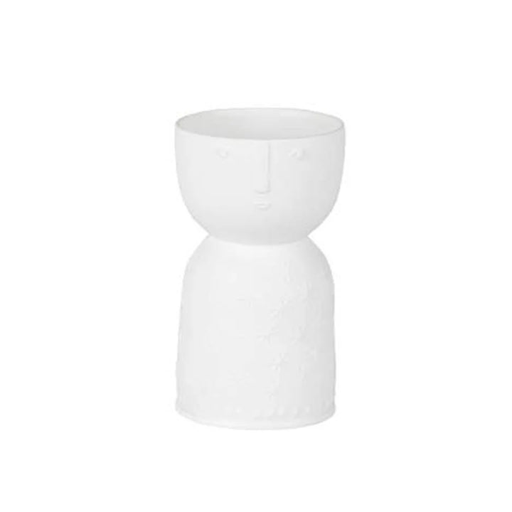 Cornucopia Home and Gift Radër flower vase with a sleek, modern design, showcasing vibrant flowers in a stylish container.