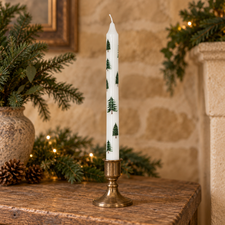 Alpine Tree Crown Candle Christmas Decoration
