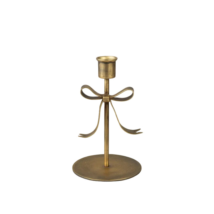 Cromwell Christmas Bow Candle Holder