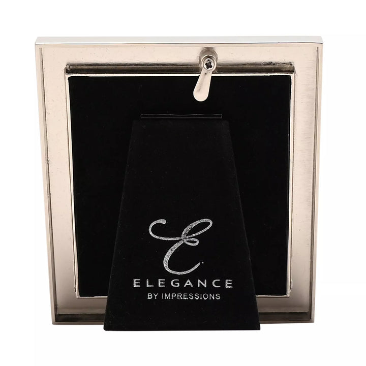 Elegance Grey Mother of Pearl 3x3 photo frame by Widdop &amp; Co, perfect for displaying cherished photos in a sophisticated style.