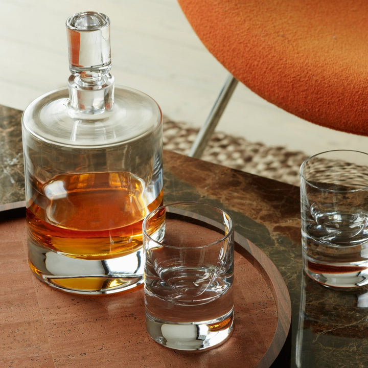 Clear Boris decanter by LSA International with a 1.4L capacity, featuring a sleek design for elegant beverage serving.