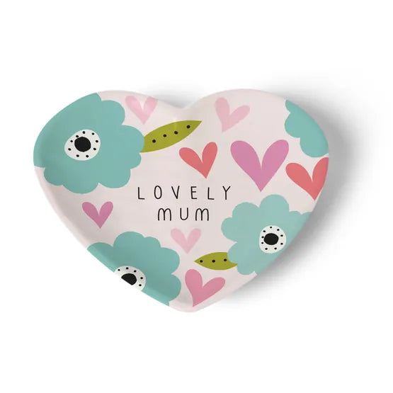 Lovely Mum Heart Trinket Dish