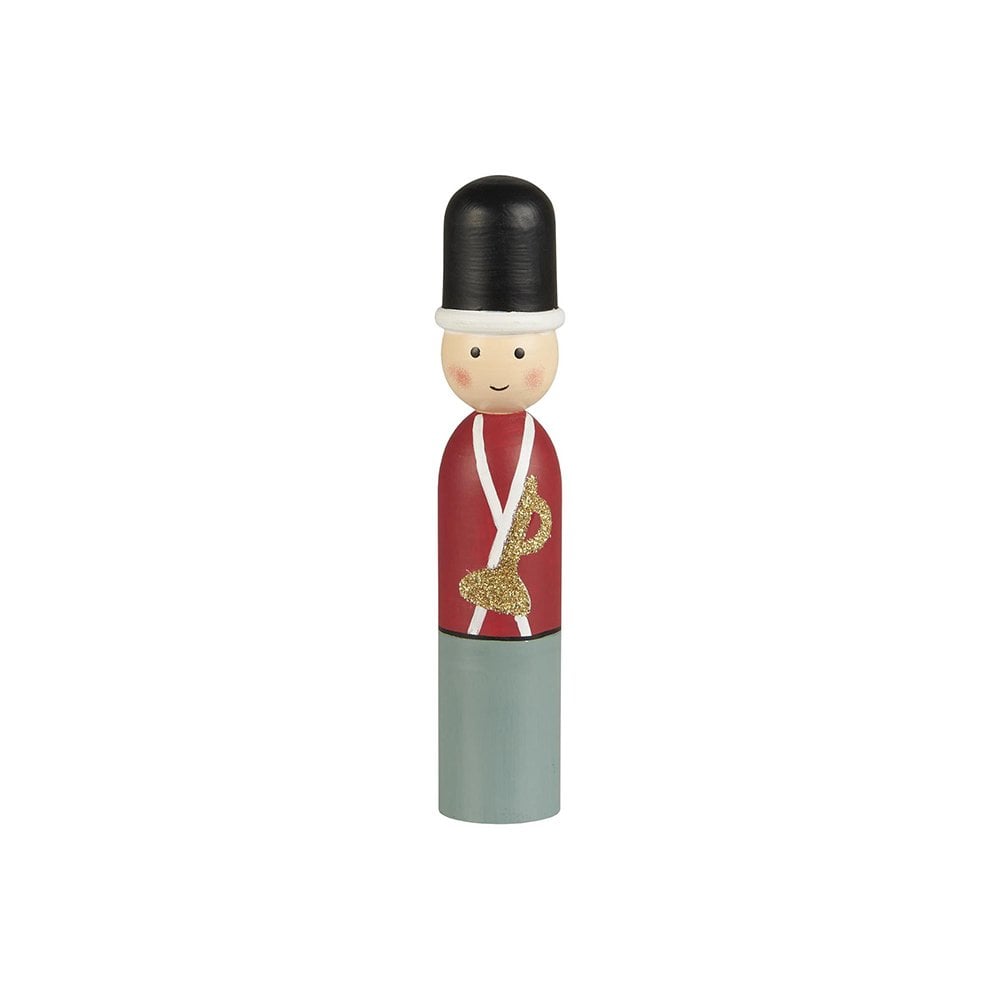 IB Laursen guard with trumpet standing decorative figure, featuring a classic design and detailed craftsmanship.