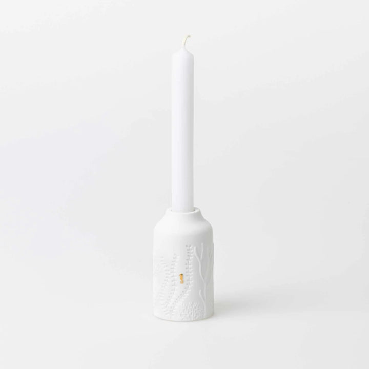 Porcelain Underwater World Candle Holder