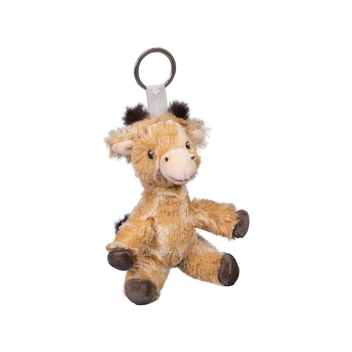 Wrendale Designs Camilla Giraffe plush keyring featuring a soft, detailed giraffe figure with a keyring attachment.