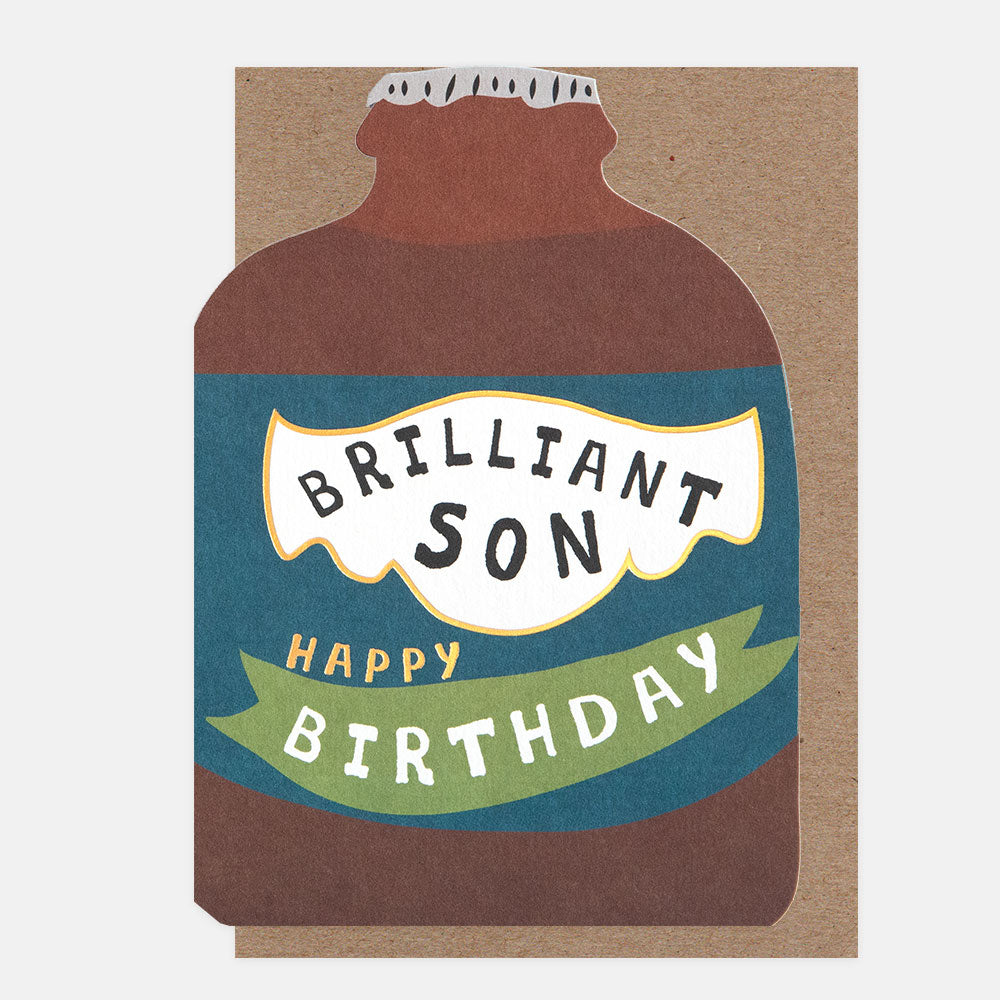 Brilliant Son Happy Birthday Card