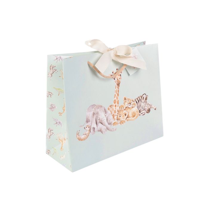 Little Savannah gift bag featuring Wrendale Designs artwork with a charming animal illustration, perfect for gifting from Cornucopia Home.