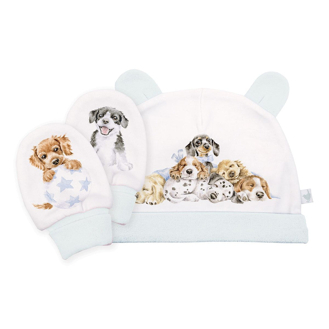 Little Paws Hat and Mitten Set