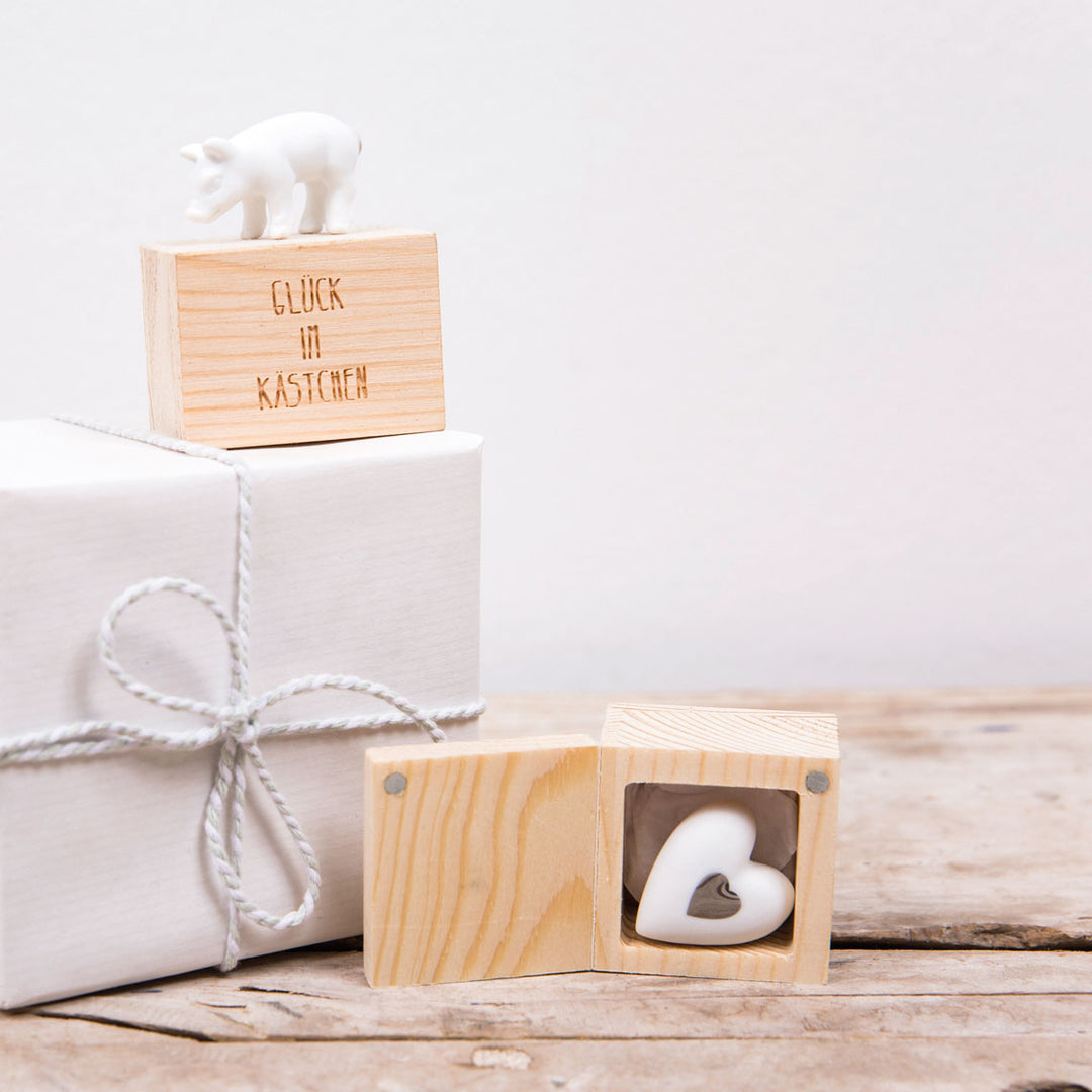 Heart-shaped Radër from Räder Love to go by Cornucopia Home and Gift, featuring a decorative red heart design.