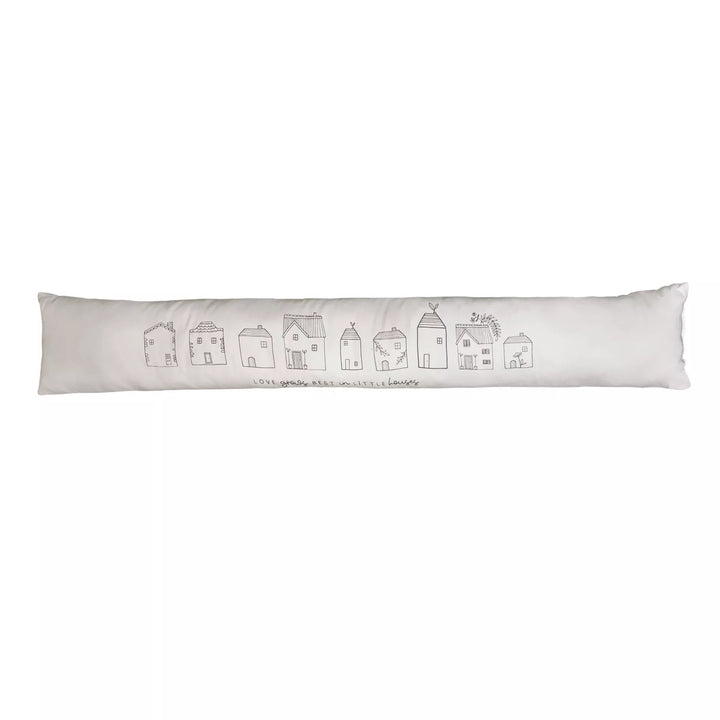 Widdop &amp; Co Moments Draught Excluder with decorative fabric cover for sealing gaps around doors and windows.