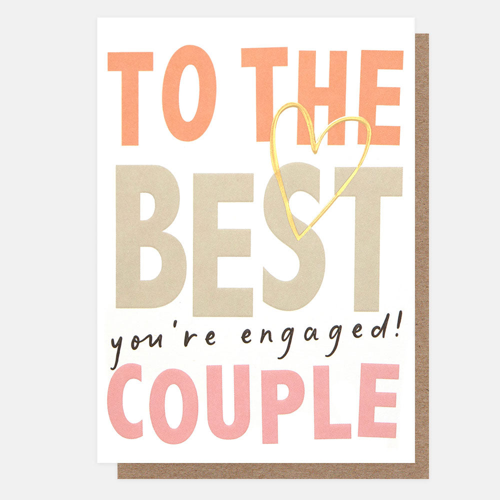 To The Best Couple You&