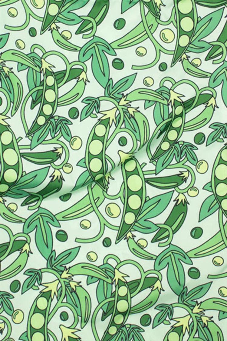 Medium reusable bag by Kind Bags featuring a pea design, ideal for eco-friendly storage from Cornucopia Home and Gift.