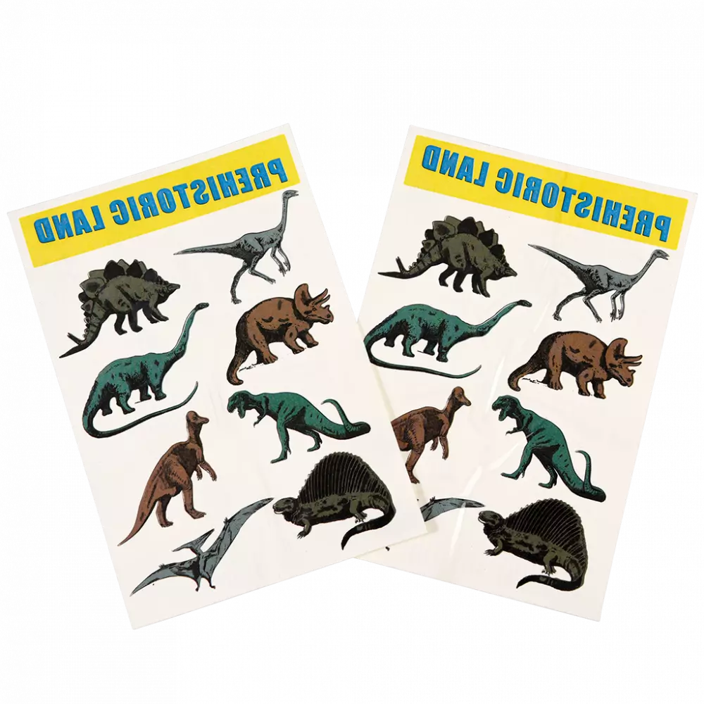 Temporary tattoos - Prehistoric Land