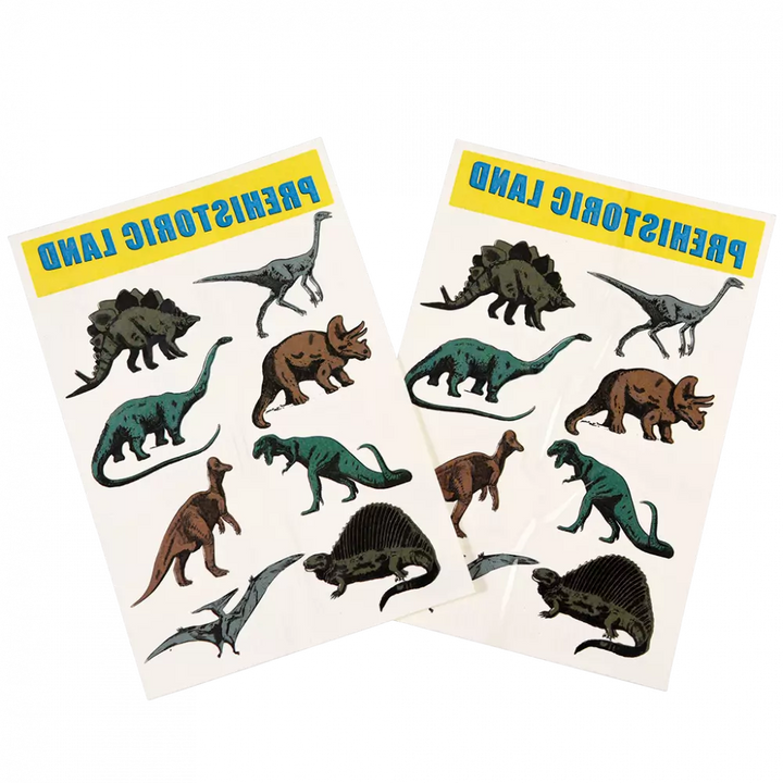 Temporary tattoos - Prehistoric Land