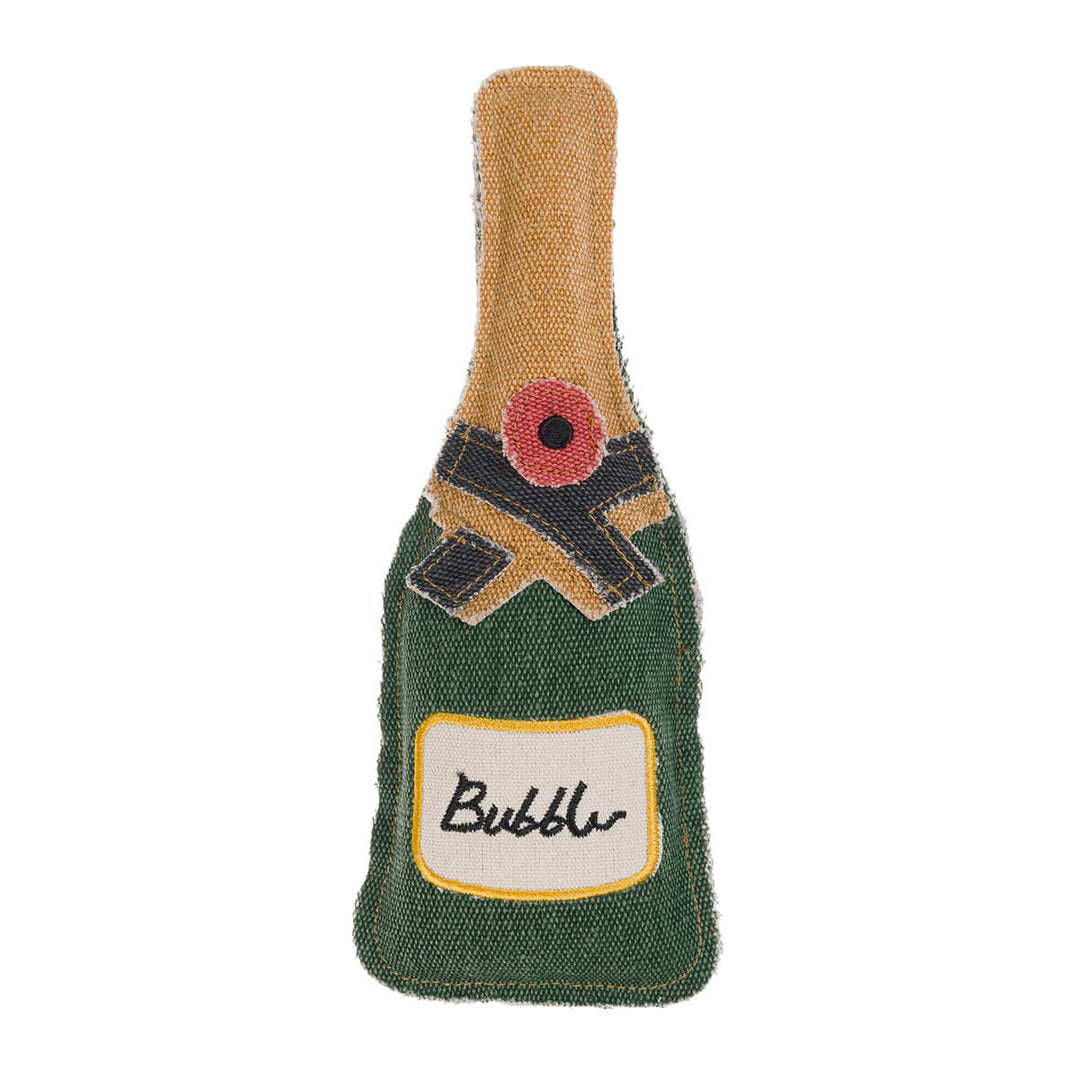 Bubbles and Fizz Squeaky Dog Toy